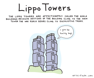 archifacts lippo towers hong kong webcomic book