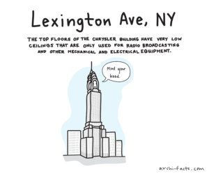 archifacts lexington avenue new york webcomic book